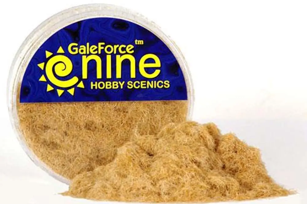 hobby round - arid static grass